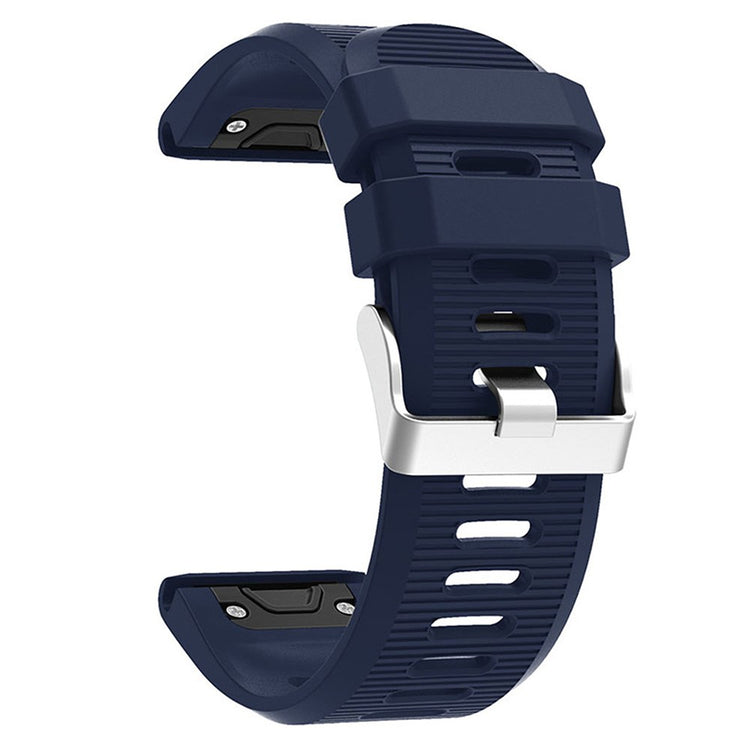 Cool Garmin Smartwatch Silicone Universel Strap - Blue#serie_11