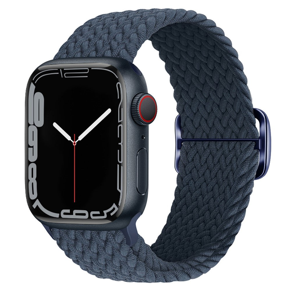 Mega Delightful Apple Smartwatch Nylon Universel Strap - Blue#serie_15