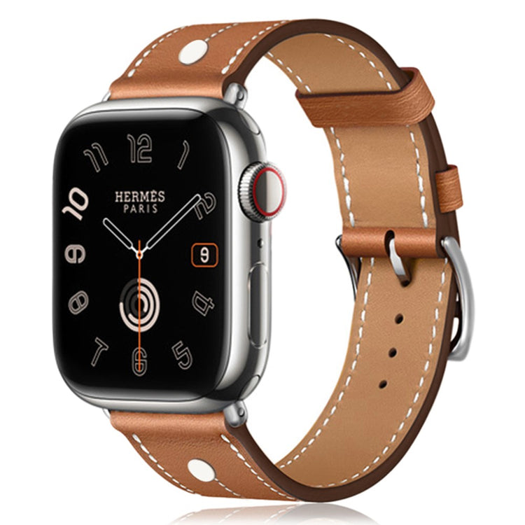 Excellent Apple Smartwatch Genuine Leather Universel Strap - Brown#serie_1