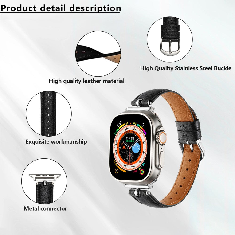 Superb Apple Smartwatch Pu Leather Universel Strap - Multicolor#serie_11