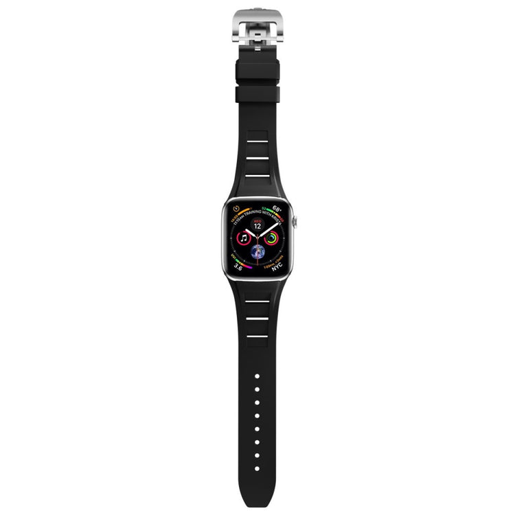 Remarkably Tough Apple Smartwatch Silicone Universel Strap - Black#serie_3