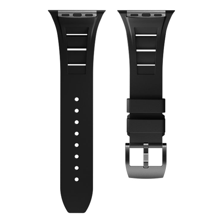 Very Beautiful Apple Smartwatch Silicone Universel Strap - Black#serie_7