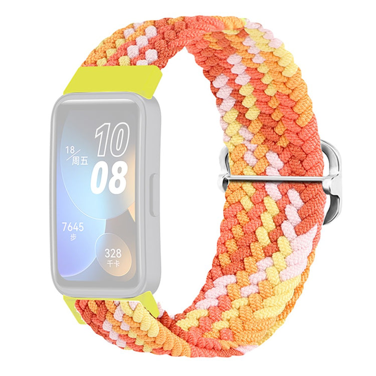 Mega Good Huawei Band 8 Nylon Strap - Orange#serie_11