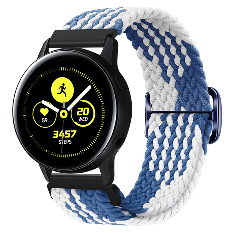 Super Stylish Smartwatch Nylon Universel Strap - Blue#serie_3