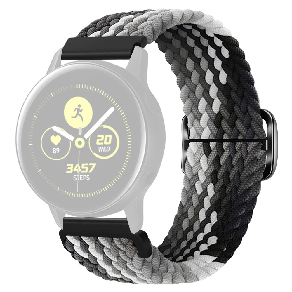 Absolutely Stylish Samsung Smartwatch Nylon Universel Strap - Silver#serie_8