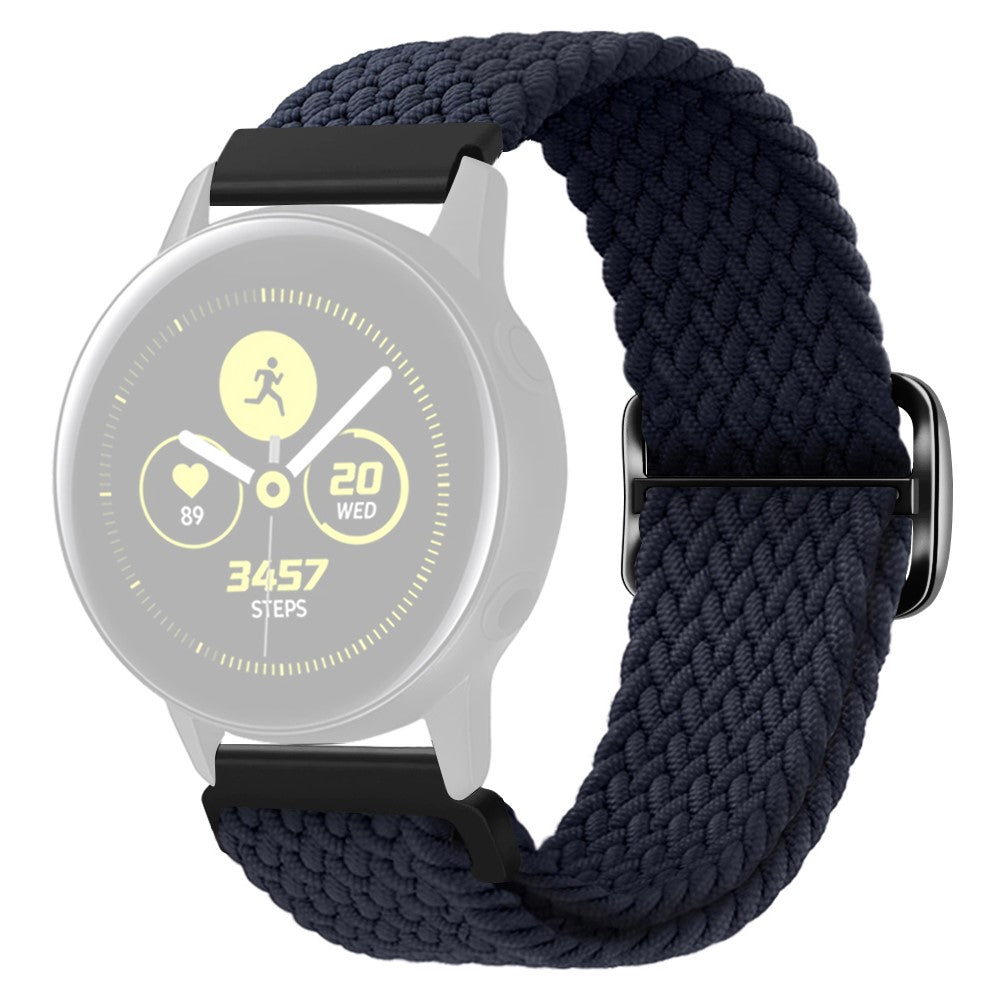 Absolutely Stylish Samsung Smartwatch Nylon Universel Strap - Black#serie_15