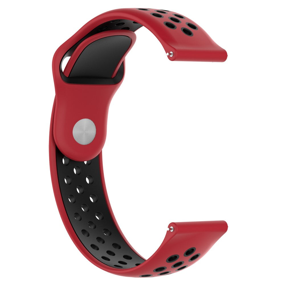 Mega Delightful Smartwatch Silicone Universel Strap - Red#serie_8