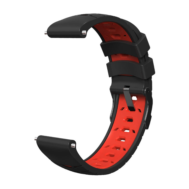 Incredibly Pleasant Smartwatch Silicone Universel Strap - Red#serie_5