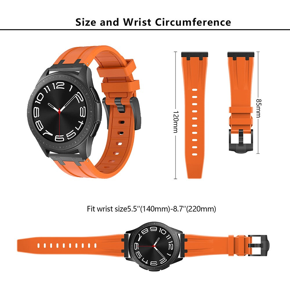 Really Beautiful Smartwatch Silicone Universel Strap - White#serie_6