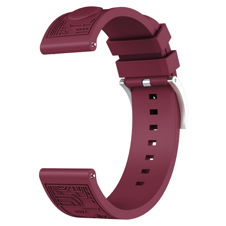 Tough Smartwatch Silicone Universel Strap - Red#serie_6