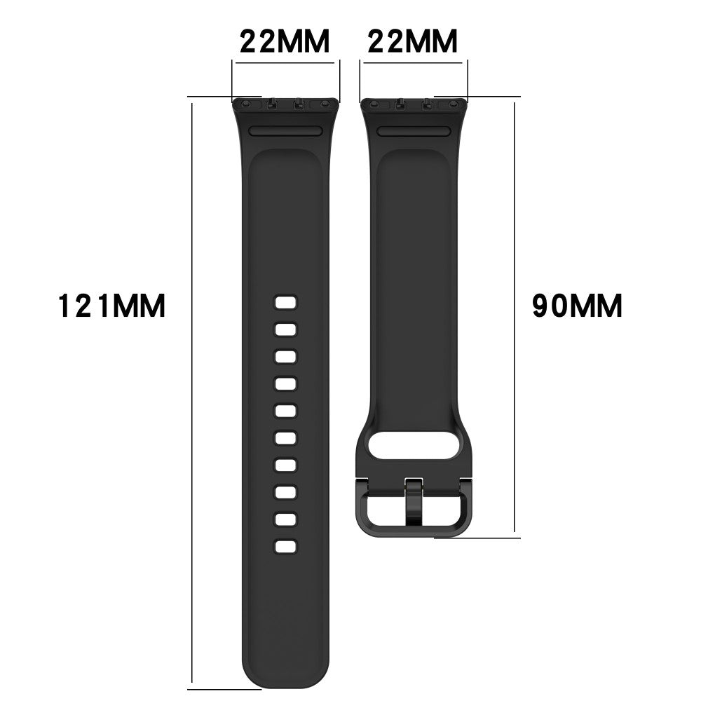 For Samsung Galaxy Fit3 Flexible Watch Strap Silicone Band Wrist Bracelet - Wine Red#serie_6