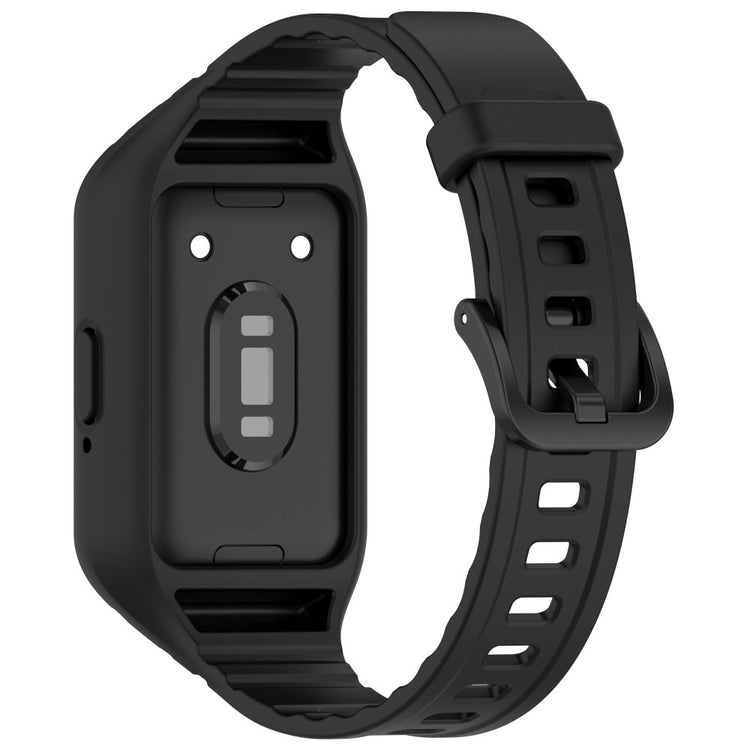 Super Nice Samsung Galaxy Fit 3 Silicone Strap - Black#serie_2