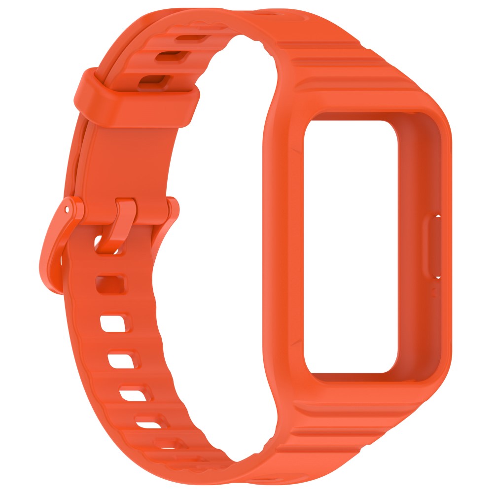 Super Nice Samsung Galaxy Fit 3 Silicone Strap - Orange#serie_5