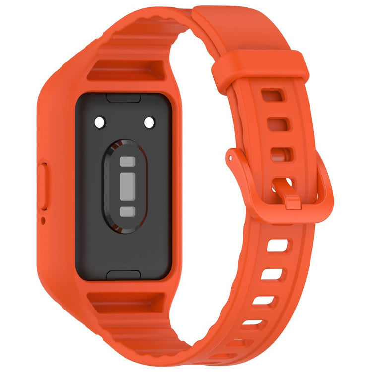 Super Nice Samsung Galaxy Fit 3 Silicone Strap - Orange#serie_5