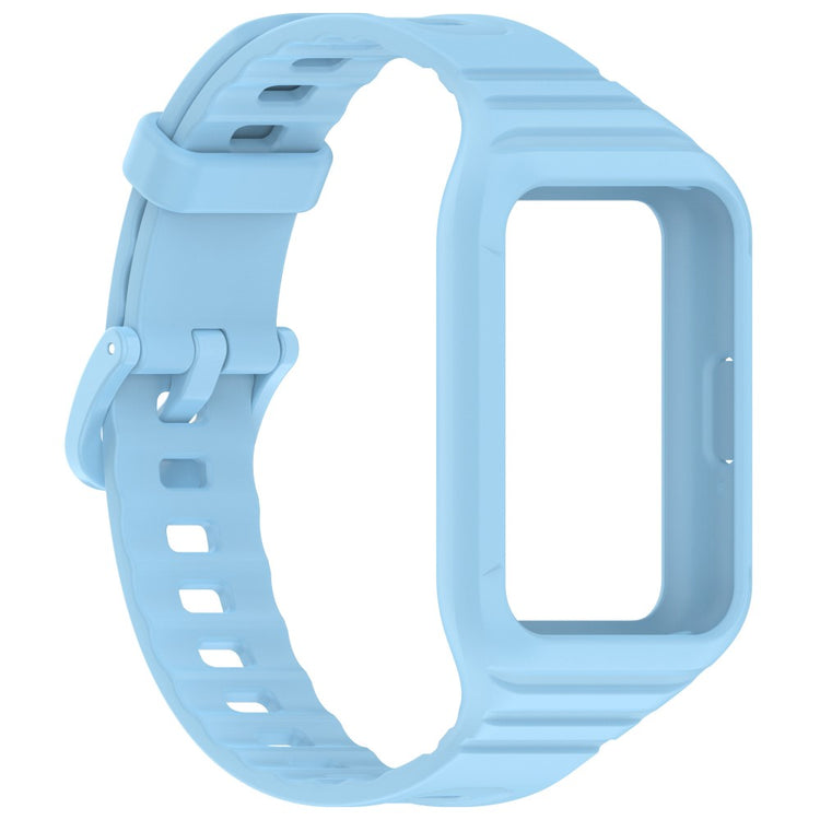 Super Nice Samsung Galaxy Fit 3 Silicone Strap - Blue#serie_10