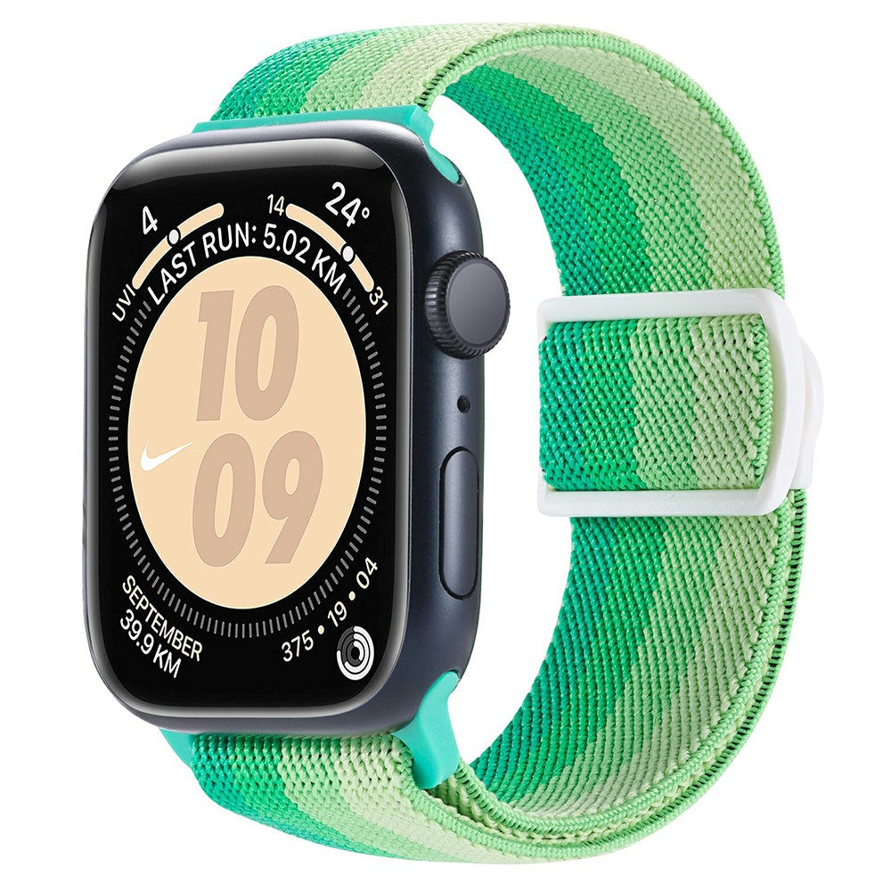 Incredibly Pleasant Apple Smartwatch Nylon Universel Strap - Green#serie_1