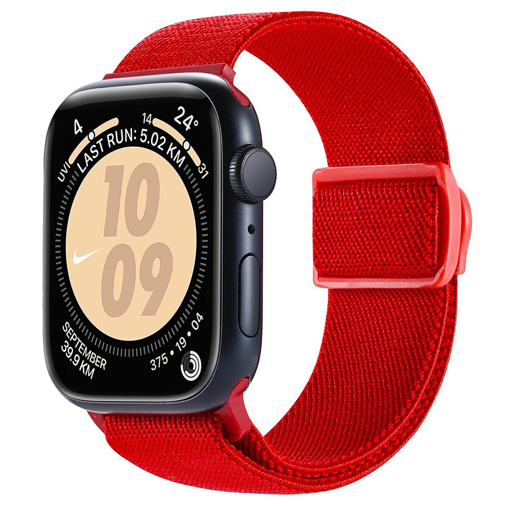 Incredibly Pleasant Apple Smartwatch Nylon Universel Strap - Red#serie_9