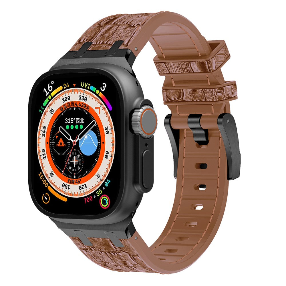 Remarkably Good Apple Smartwatch Pu Leather Universel Strap - Brown#serie_5