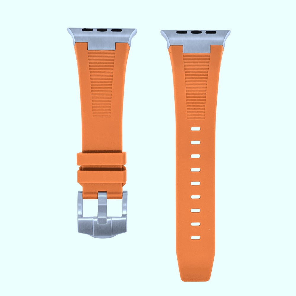 Super Cool Apple Smartwatch Silicone Universel Strap - Orange#serie_11