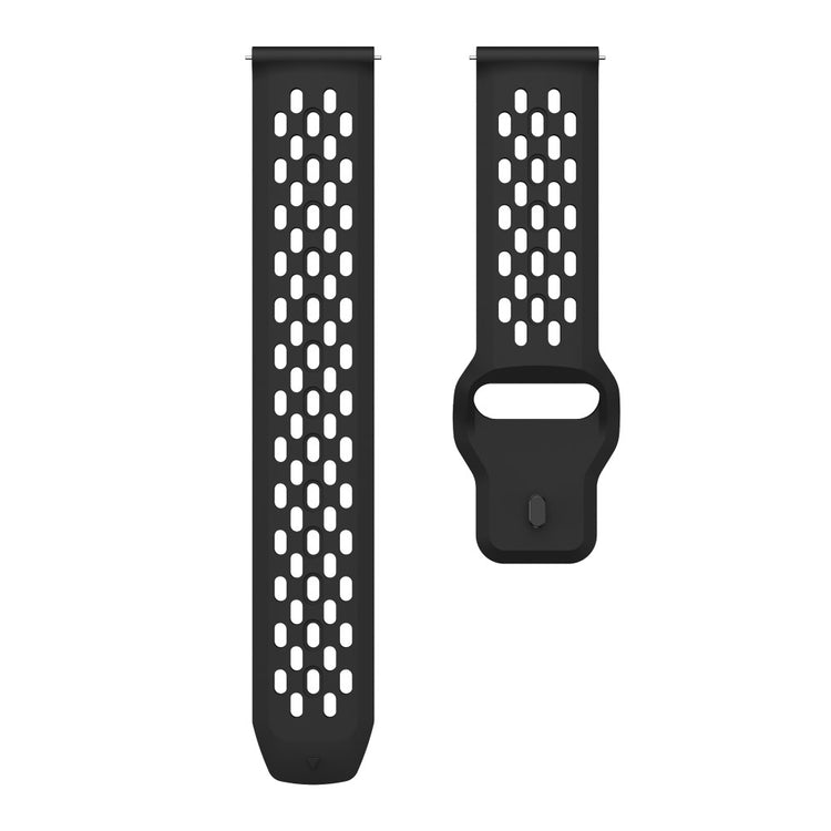 Absolutely Reliable Smartwatch Silicone Universel Strap - Black#serie_4