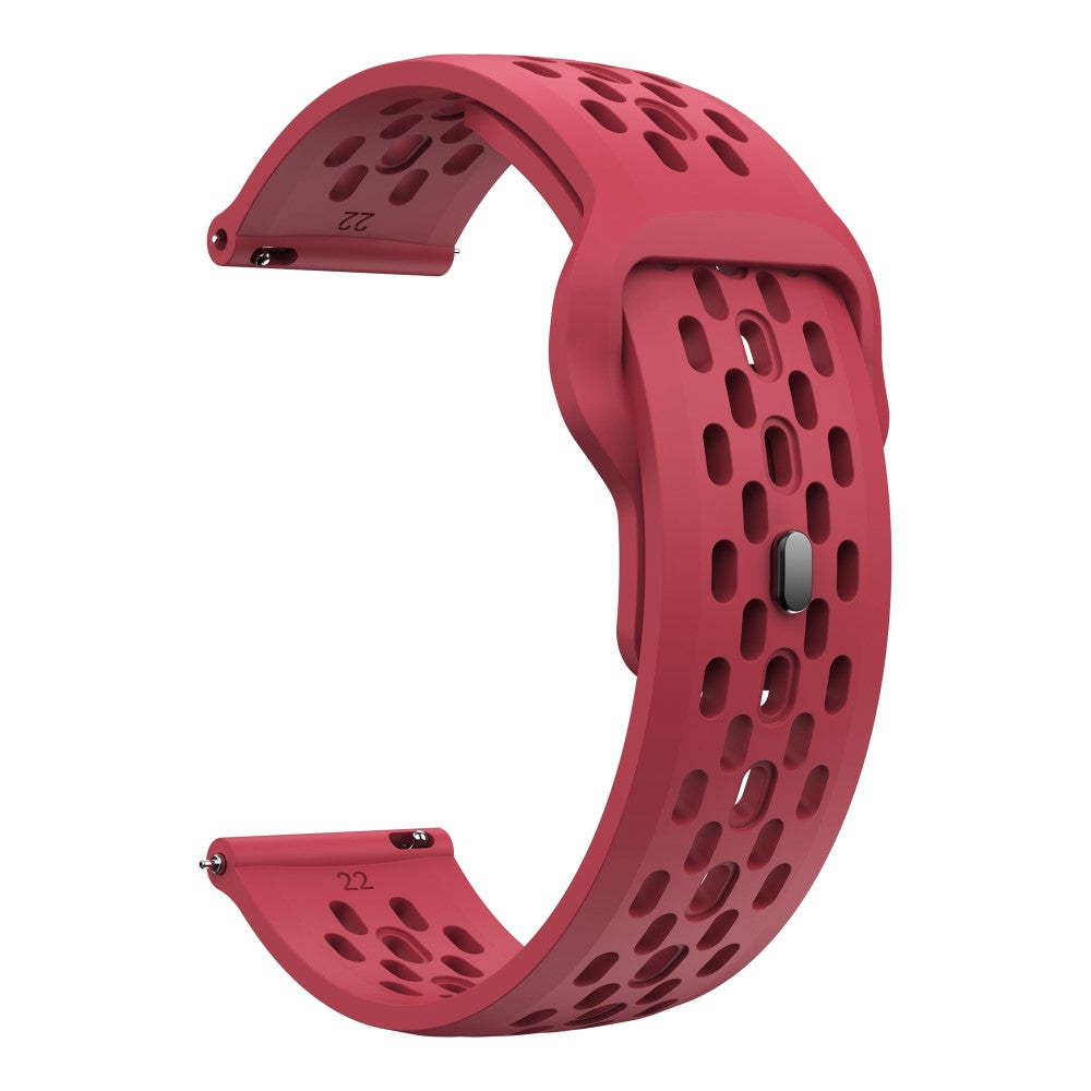 Excellent Smartwatch Silicone Universel Strap - Red#serie_12