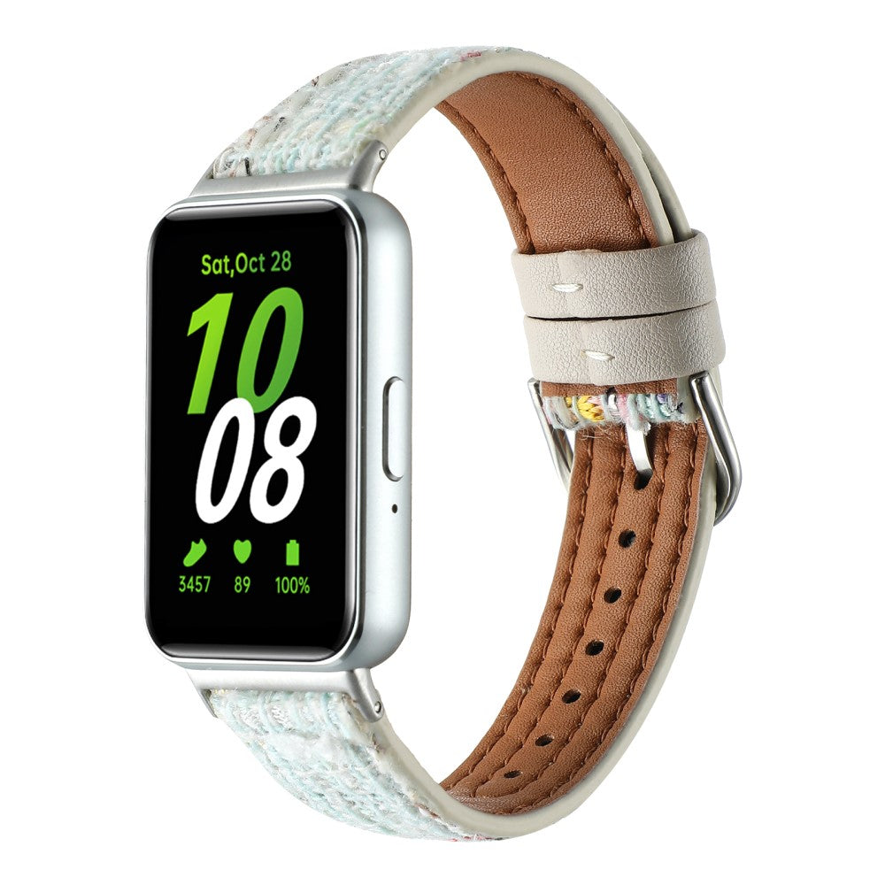 Absolutely Nice Samsung Galaxy Fit 3 Felt Strap - Green#serie_4