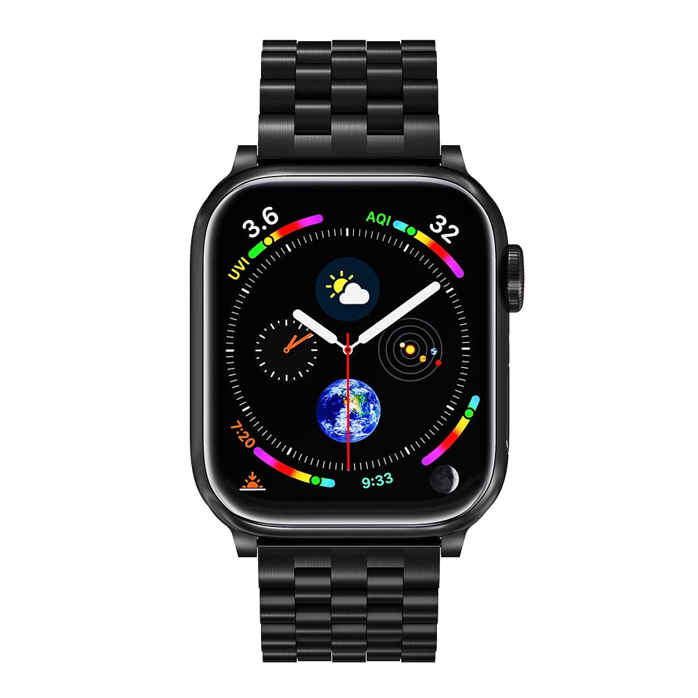 Incredibly Fantastic Apple Smartwatch Metal Universel Strap - Black#serie_1