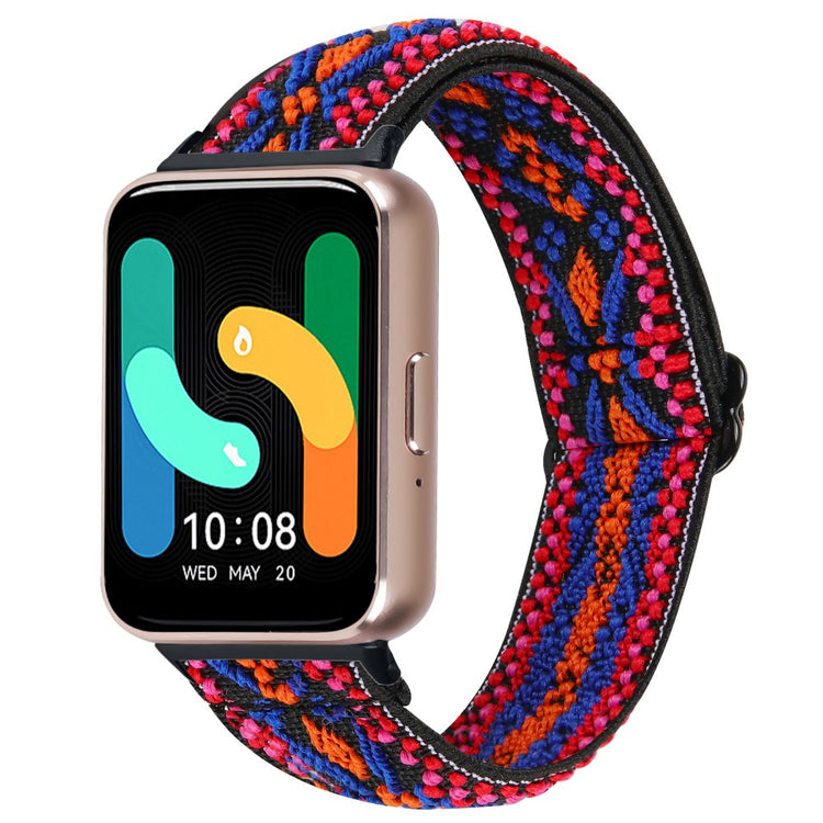 Really Cool Samsung Galaxy Fit 3 Nylon Strap - Multicolor#serie_16