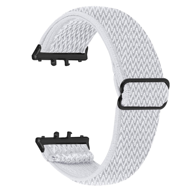 Remarkably Fashionable Samsung Galaxy Fit 3 Nylon Strap - White#serie_1