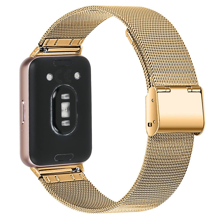 Mega Cool Samsung Galaxy Fit 3 Metal Strap - Gold#serie_2