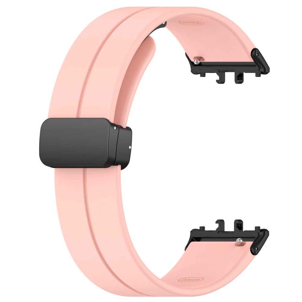 Super Comfortable Samsung Galaxy Fit 3 Silicone Strap - Pink#serie_9