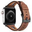 Super Cómoda Apple Smartwatch Cuero Auténtico Universal Correa Reloj