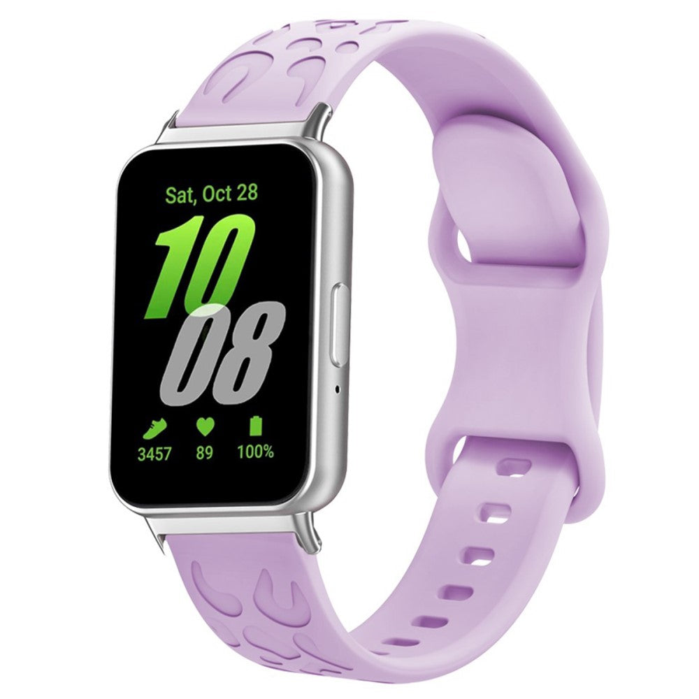 Remarkably Lovely Samsung Galaxy Fit Silicone Strap - Purple#serie_12