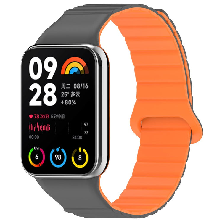 Xiaomi Redmi Watch 4 / Xiaomi Smart Band 8 Pro Silicone Universel Strap - Orange#serie_7