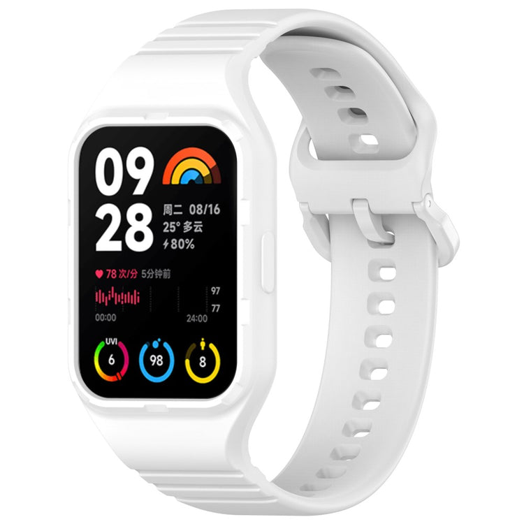 Incredibly Cool Xiaomi Smart Band 8 Pro Silicone Strap - White#serie_3