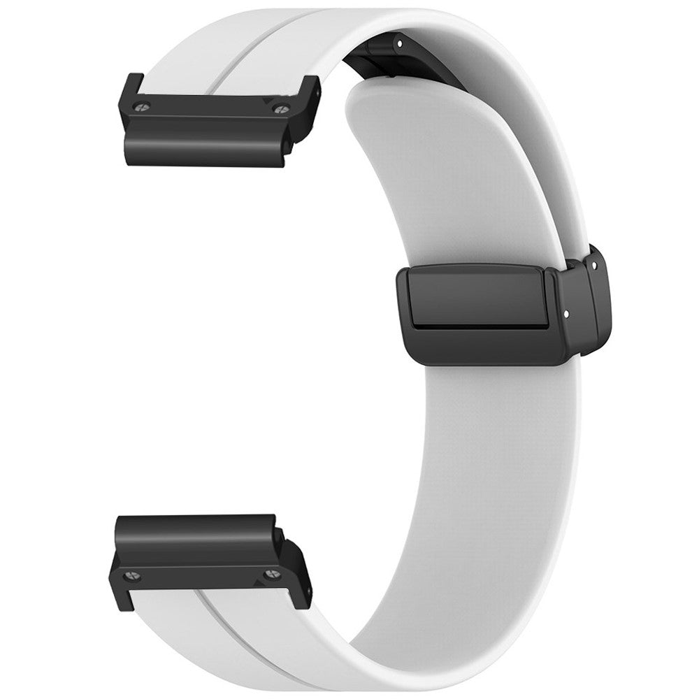 Comfortable Garmin Smartwatch Silicone Universel Strap - White#serie_1