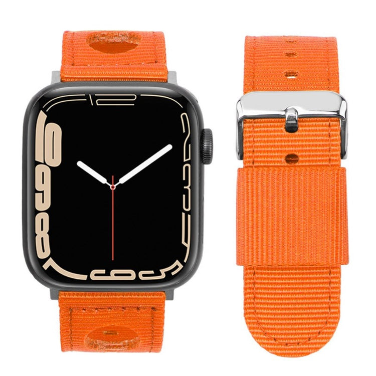 Super Cool Apple Smartwatch Nylon Universel Strap - Orange#serie_11