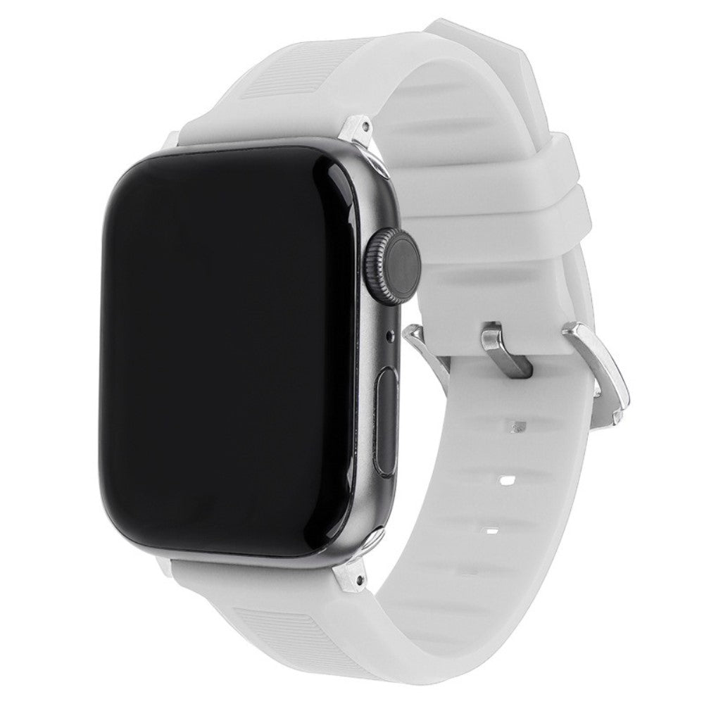 Timeless Apple Smartwatch Silicone Universel Strap - White#serie_8