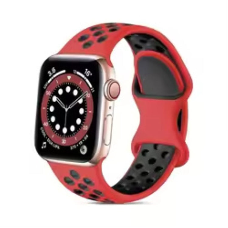 Really Cool Apple Smartwatch Silicone Universel Strap - Red#serie_11