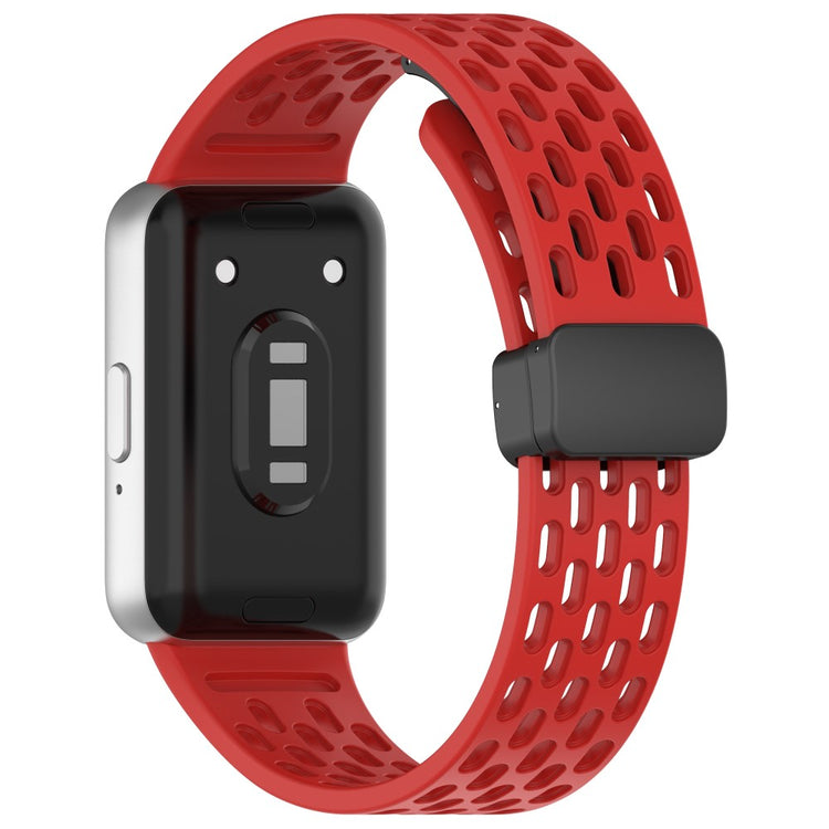 Increadibly Cute Samsung Galaxy Fit 3 Silicone Strap - Red#serie_3