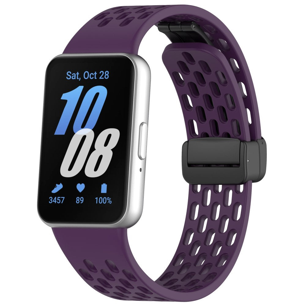 Increadibly Cute Samsung Galaxy Fit 3 Silicone Strap - Purple#serie_8