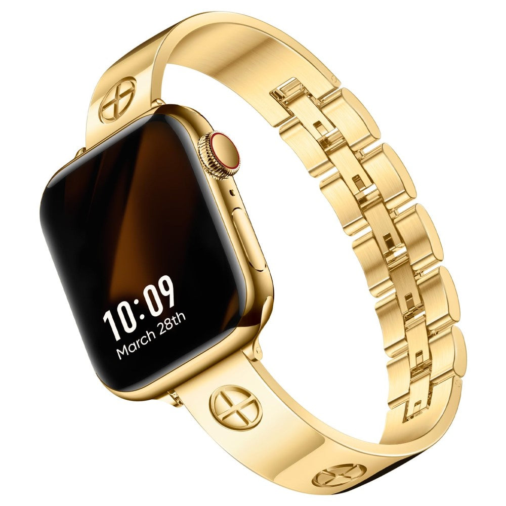 Mega Fantastic Apple Smartwatch Metal Universel Strap - Gold#serie_1