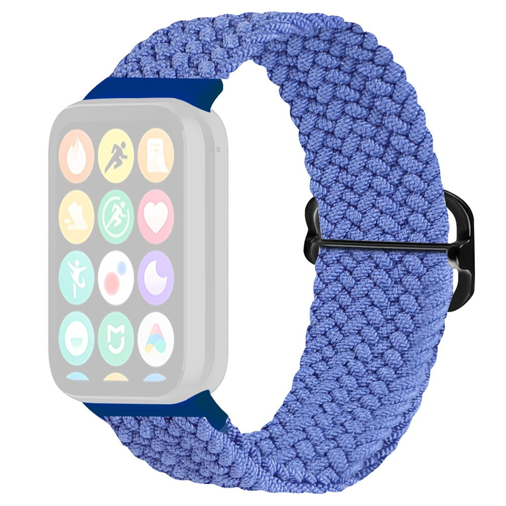 Stylish Xiaomi Redmi Watch 4 Nylon Strap - Blue#serie_9