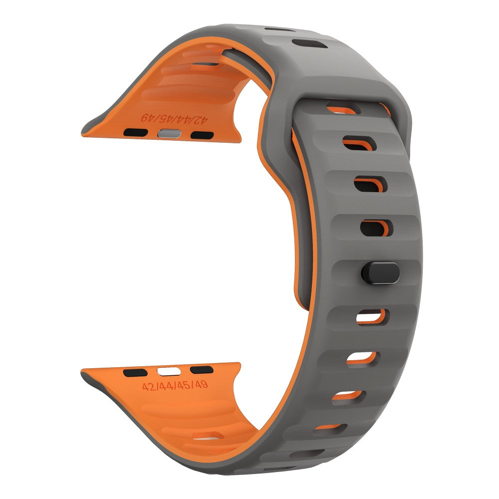 Tough Apple Smartwatch Silicone Universel Strap - Orange#serie_6