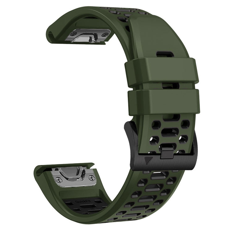 Superb Garmin Smartwatch Silicone Universel Strap - Green#serie_8