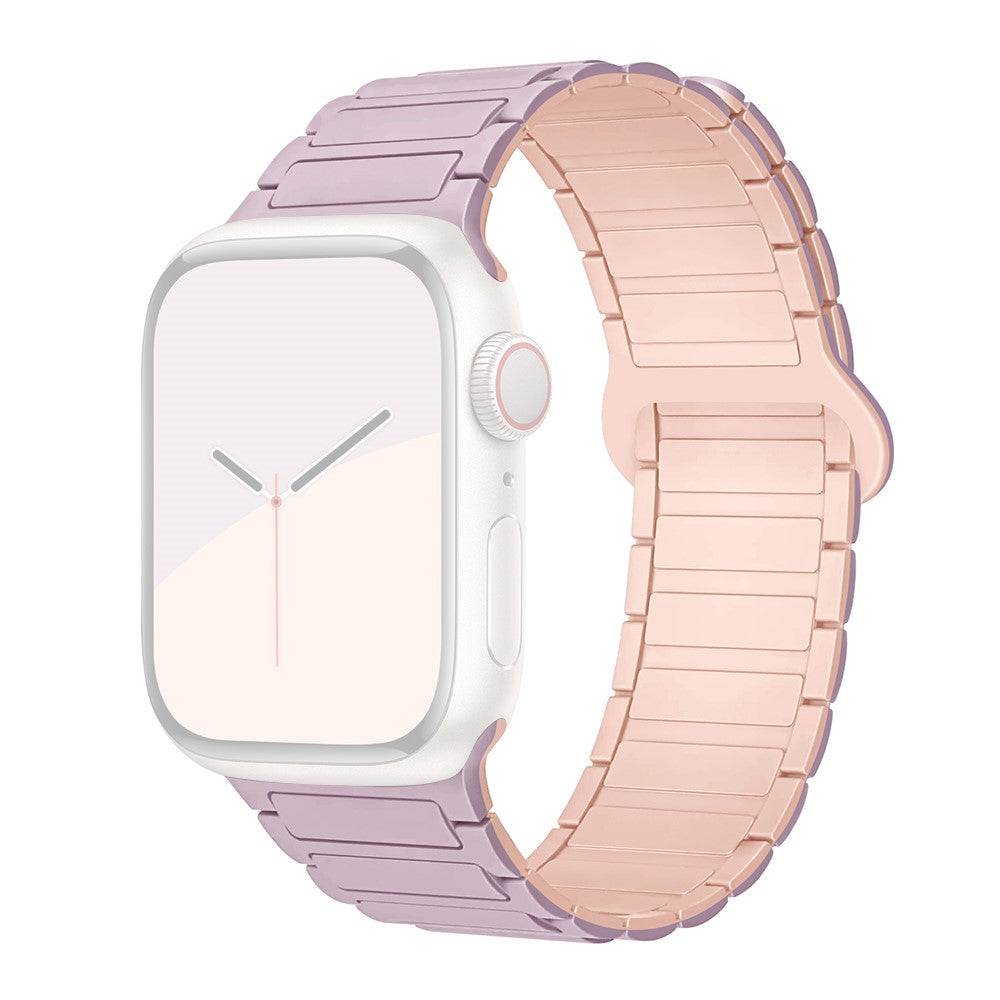 Incredibly Tough Apple Smartwatch Silicone Universel Strap - Pink#serie_12