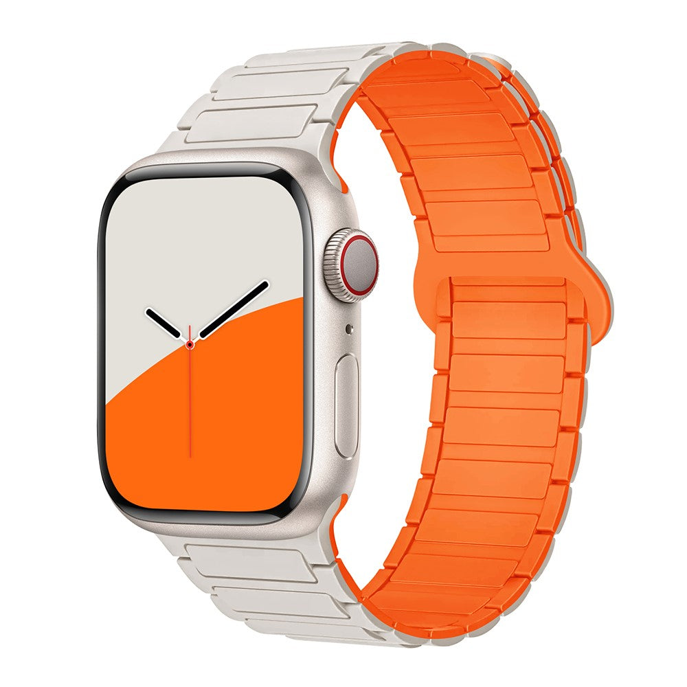 Incredibly Tough Apple Smartwatch Silicone Universel Strap - Orange#serie_14