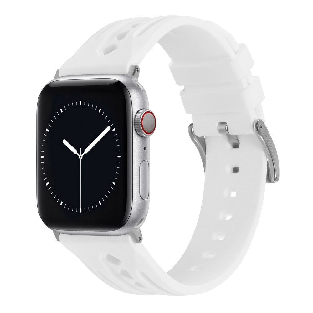 Mega Pleasant Apple Smartwatch Silicone Universel Strap - White#serie_12