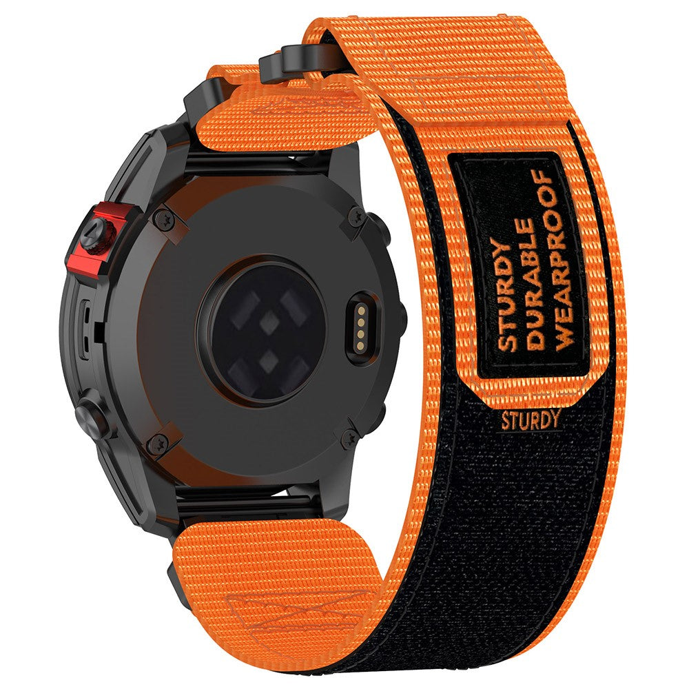 Mega Reliable Garmin Smartwatch Nylon Universel Strap - Orange#serie_2