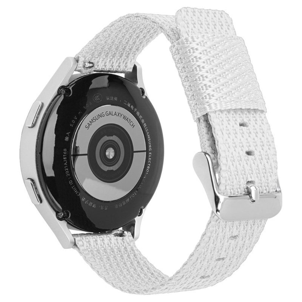 Absolutely Stylish Smartwatch Nylon Universel Strap - White#serie_11